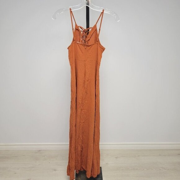 Forever 21 Lace Up Front Maxi Dress - Picture 3 of 4